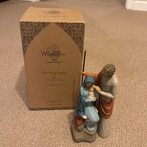 NIB Willow Tree ‘The Holy Family’ Figurine